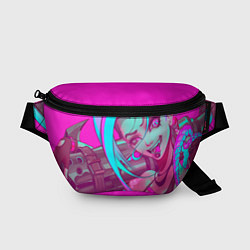 Поясная сумка Jinx pink, цвет: 3D-принт