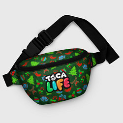 Поясная сумка Toca Boca New Year, цвет: 3D-принт — фото 2