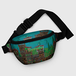 Поясная сумка Дом в Террарии, цвет: 3D-принт — фото 2
