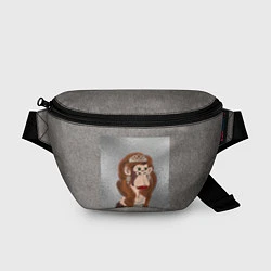 Поясная сумка Wanna Be Bored Ape, цвет: 3D-принт