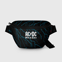 Поясная сумка ACDC - Молнии, цвет: 3D-принт