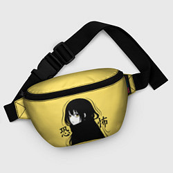 Поясная сумка Yellow Miko, цвет: 3D-принт — фото 2