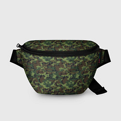 Поясная сумка Камуфляж Нато Вудленд woodland, цвет: 3D-принт