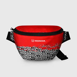 Поясная сумка Honda - Pattern, цвет: 3D-принт