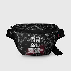 Поясная сумка Jigeum uri hakgyoneun, цвет: 3D-принт