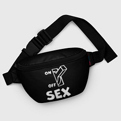 Поясная сумка SEX MACHINE Секс Машина, цвет: 3D-принт — фото 2
