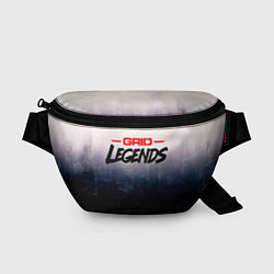 Поясная сумка Grid Legends, лого, цвет: 3D-принт