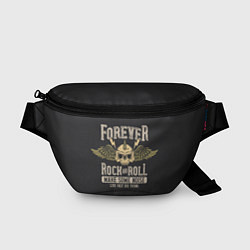 Поясная сумка FOREVER ROCK AND ROLL, цвет: 3D-принт