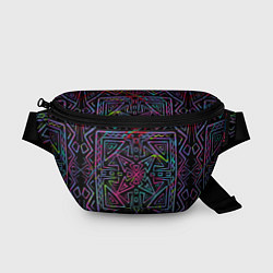 Поясная сумка Мандала Этно, цвет: 3D-принт