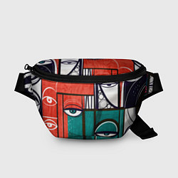 Поясная сумка Глаза - арт, цвет: 3D-принт