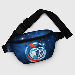 Поясная сумка Первый Космонавт Юрий Гагарин 3D 3, цвет: 3D-принт — фото 2