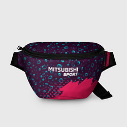 Поясная сумка MITSUBISHI Sport Краски, цвет: 3D-принт