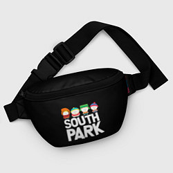 Поясная сумка Южный парк мультфильм - персонажи, цвет: 3D-принт — фото 2