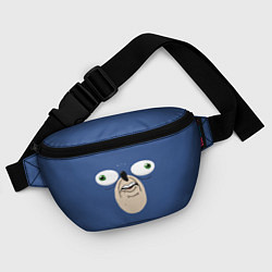 Поясная сумка Смешной Ежик, цвет: 3D-принт — фото 2