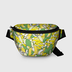 Поясная сумка Banana pattern Summer Food, цвет: 3D-принт