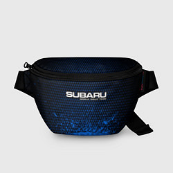 Поясная сумка SUBARU RACING Арт, цвет: 3D-принт