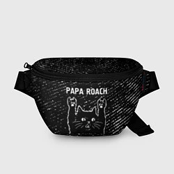 Поясная сумка Papa Roach Rock Cat, цвет: 3D-принт