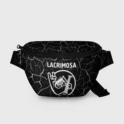 Поясная сумка Lacrimosa КОТ Трещины, цвет: 3D-принт