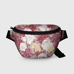 Поясная сумка Цветы Восхитительный Летний Букет Пион, цвет: 3D-принт