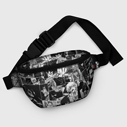 Поясная сумка Хэллсинг паттерн Hellsing, цвет: 3D-принт — фото 2