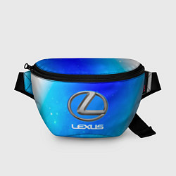 Поясная сумка ЛЕКСУС - Космос, цвет: 3D-принт