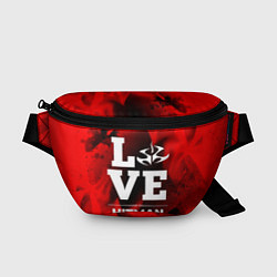 Поясная сумка Hitman Love Классика, цвет: 3D-принт