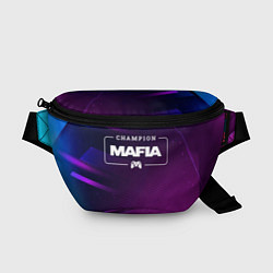 Поясная сумка Mafia Gaming Champion: рамка с лого и джойстиком н, цвет: 3D-принт