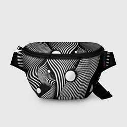 Поясная сумка Geometric vanguard composition Fashion trend, цвет: 3D-принт
