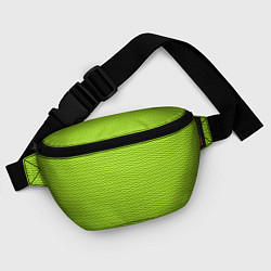 Поясная сумка Зеленые абстрактные линии, цвет: 3D-принт — фото 2
