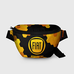 Поясная сумка Fiat - Gold Gradient, цвет: 3D-принт