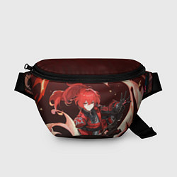 Поясная сумка Diluc Red Dead of Night, цвет: 3D-принт