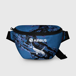 Поясная сумка Airbus A320 Аэробус, цвет: 3D-принт