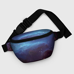 Поясная сумка Космический дым, цвет: 3D-принт — фото 2