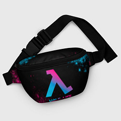 Поясная сумка Half-Life - neon gradient, цвет: 3D-принт — фото 2