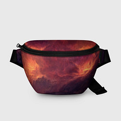 Поясная сумка Галактический пожар, цвет: 3D-принт