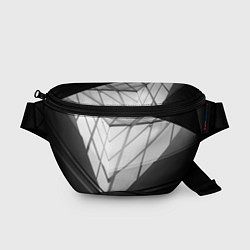 Поясная сумка Абстрактные тени и геометрические фигуры, цвет: 3D-принт