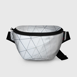 Поясная сумка Геометрические сеточные линии, цвет: 3D-принт