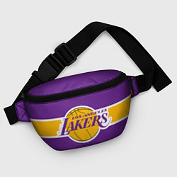 Поясная сумка LA Lakers NBA, цвет: 3D-принт — фото 2