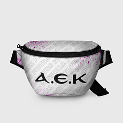 Поясная сумка AEK Athens pro football: надпись и символ, цвет: 3D-принт