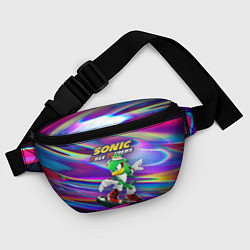 Поясная сумка Jet-the-hawk - Sonic Free Riders, цвет: 3D-принт — фото 2