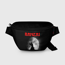 Поясная сумка Banzai - самурай, цвет: 3D-принт