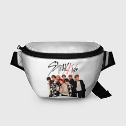 Поясная сумка Stray Kids white background, цвет: 3D-принт