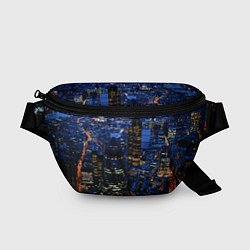 Поясная сумка Лондон сити, цвет: 3D-принт