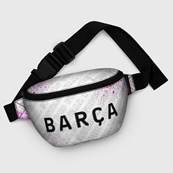 Поясная сумка Barcelona pro football: надпись и символ, цвет: 3D-принт — фото 2