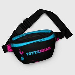 Поясная сумка Tottenham - neon gradient: надпись и символ, цвет: 3D-принт — фото 2