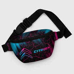 Поясная сумка Citroen - neon gradient: надпись и символ, цвет: 3D-принт — фото 2