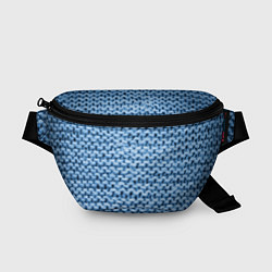 Поясная сумка Грубая шерстяная вязка - мода, цвет: 3D-принт