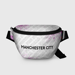 Поясная сумка Manchester City pro football: надпись и символ, цвет: 3D-принт