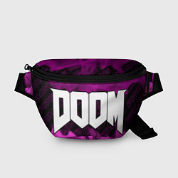 Поясная сумка Doom pro gaming: надпись и символ, цвет: 3D-принт