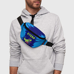 Поясная сумка Стёпа рокозавр, цвет: 3D-принт — фото 2